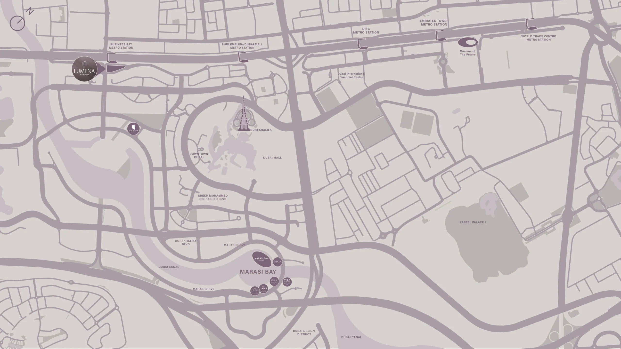 Lumena map